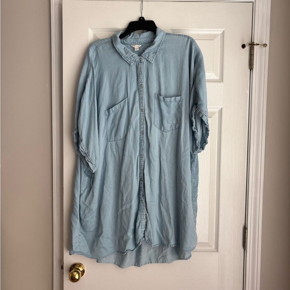 Cato Light Blue Button Down Shirt